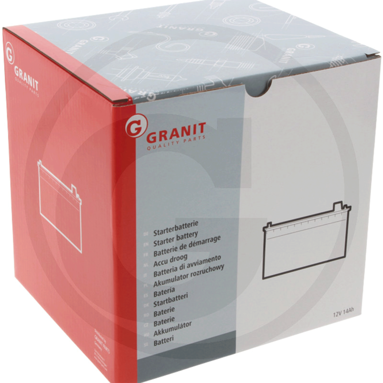 Batteria Trattorino Granit 12V 14Ah